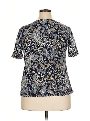 Jessica London Short Sleeve Blouse (view 2)