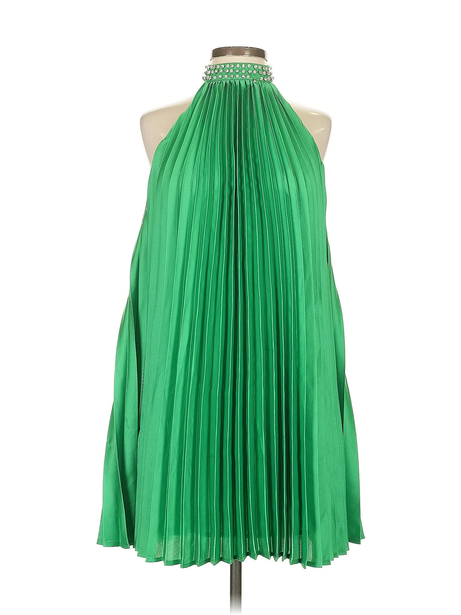 Flying Tomato 100% Polyester Green Cocktail Dress Size XS