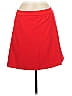 Halogen Solid Red Casual Skirt Size 8 (petite) - photo 1