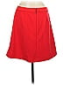 Halogen Solid Red Casual Skirt Size 8 (petite) - photo 2