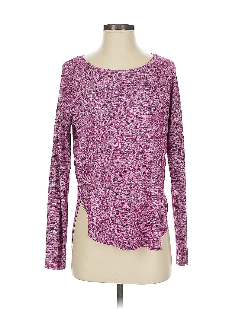 Pre-owned Banana Republic Pullover Sweater In Purple