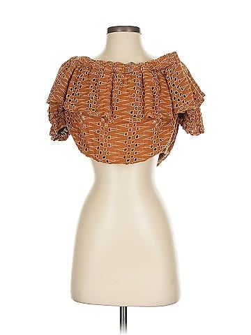 Free People Short Sleeve Blouse (view 1)