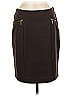 MICHAEL Michael Kors Solid Brown Casual Skirt Size 8 (petite) - photo 1