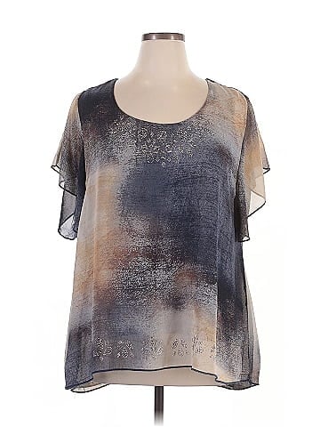 db established 1962 Short Sleeve Blouse (view 1)