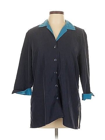 Islander 3/4 Sleeve Button-Down Shirt (view 1)