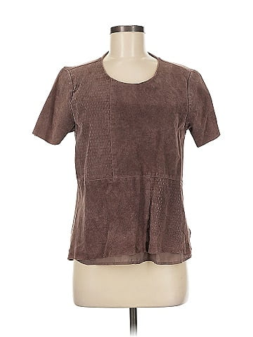 Ecru Short Sleeve Top (view 1)