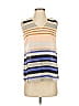 CAbi 100% Polyester Tan Sleeveless Top Size XS - photo 1