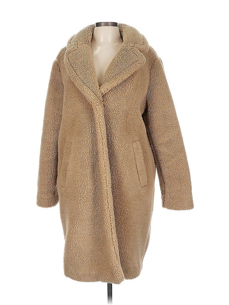 Pull sans manches en maille fine jauge - Beige - Grandes tailles - Femme - 20.00