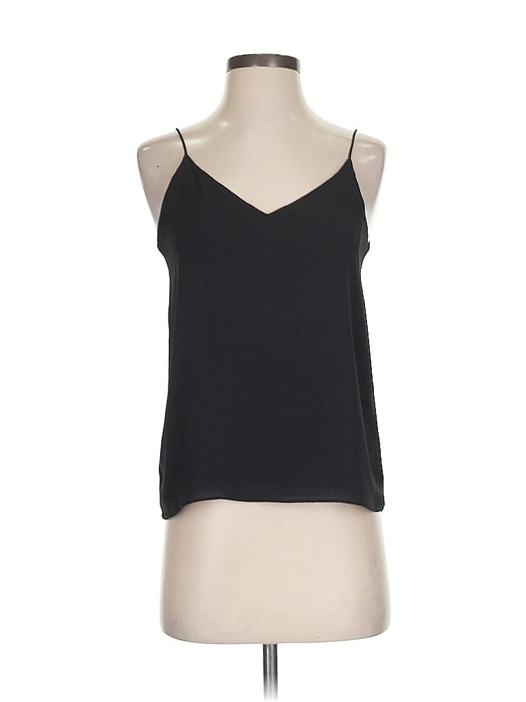 Pre-owned H&m Sleeveless Top Black Halter Neckline Tops