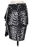 IRO Metallic Silver Formal Skirt Size 36 waist - photo 2
