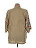 Johnny Was 100% Linen Tan Kimono Size XL - photo 2