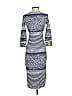 Preen by Thornton Bregazzi Graphic Blue Casual Dress Size XS - photo 2