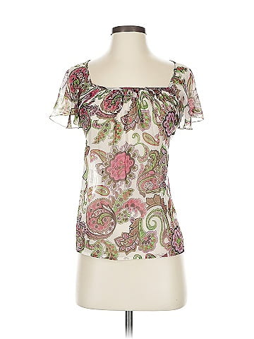 Fire Los Angeles Short Sleeve Blouse (view 1)