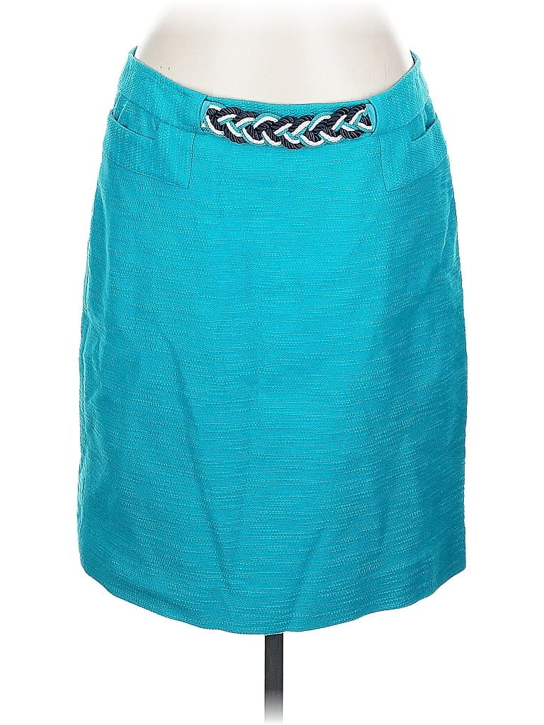Pre-owned E3 By Etcetera Casual Skirt In Blue