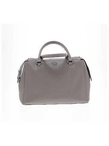 Anne Klein Leather Satchel (view 1)