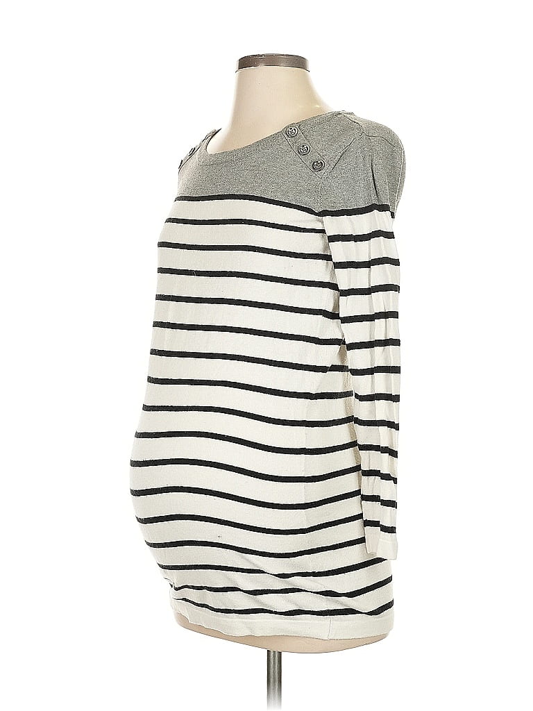 Motherhood Ivory White Pullover Sweater Size XS - photo 1