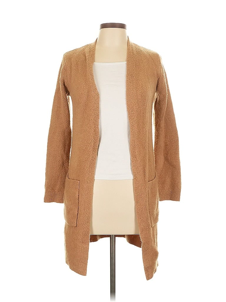 Pre-owned Forever 21 Cardigan Sweater In Brown
