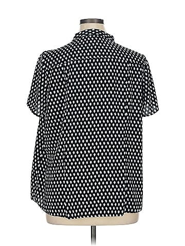 Dana Buchman Short Sleeve Blouse (view 2)