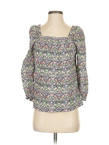 Liberty Art Fabrics for J.Crew 3/4 Sleeve Blouse (view 1)