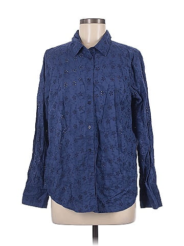 Candace Cameron Bure Long Sleeve Button-Down Shirt (view 1)