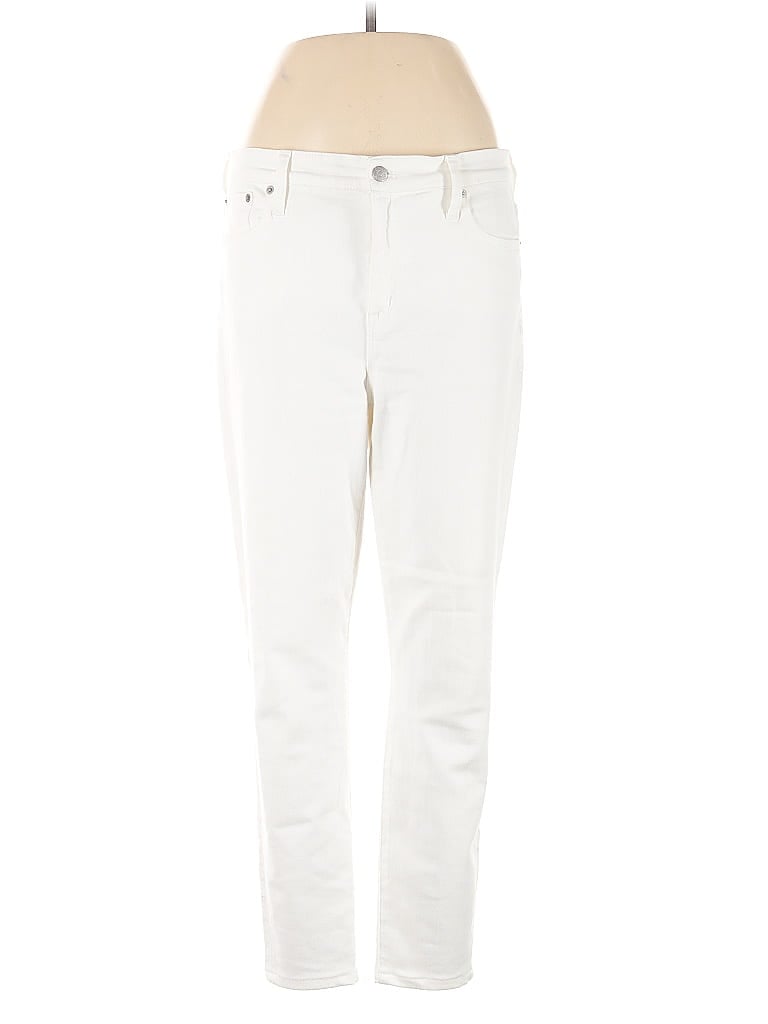 Pre-owned J.crew Factory Store Jeans In White