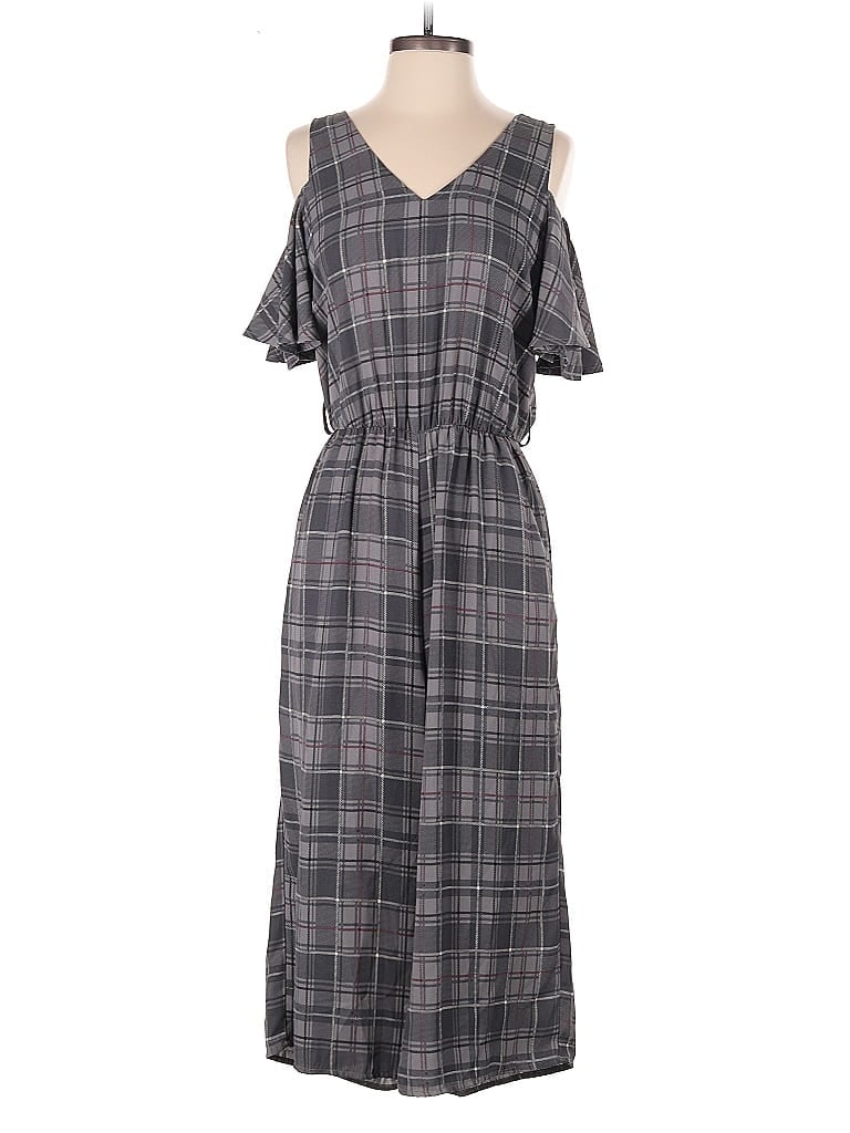 Pre-owned Eyeshadow Jumpsuit In Gray