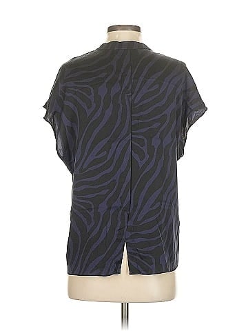 Ruti Short Sleeve Silk Top (view 2)