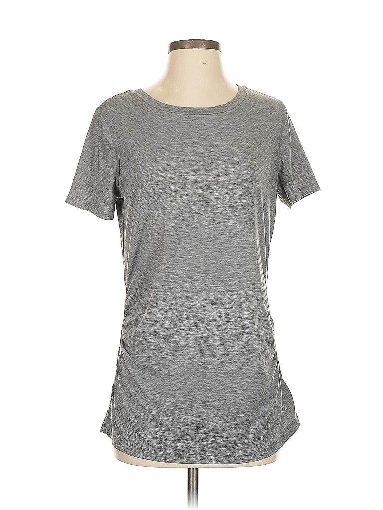 Pre-owned Gap Fit Active T-shirt In Gray