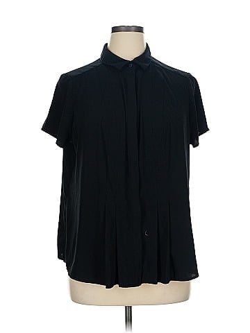Dana Buchman Short Sleeve Blouse (view 1)