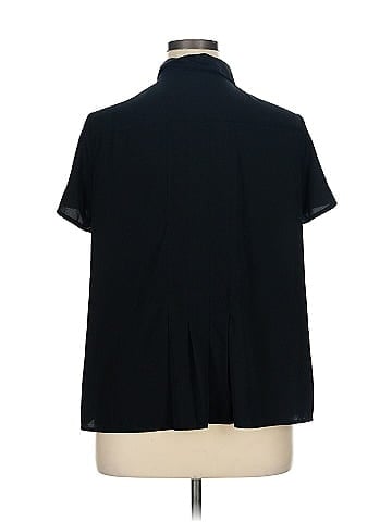 Dana Buchman Short Sleeve Blouse (view 2)