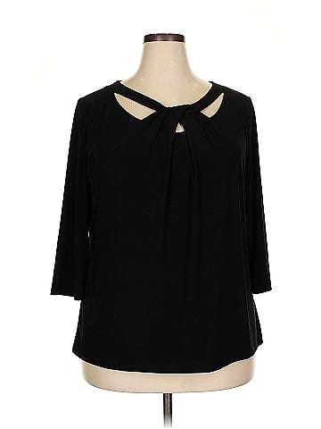 Kasper 3/4 Sleeve Blouse (view 1)