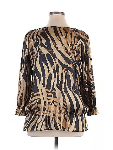 AK Anne Klein 3/4 Sleeve Blouse (view 2)