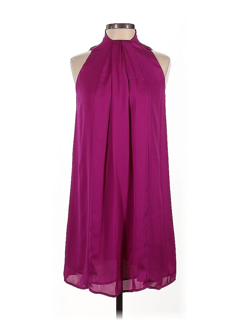 Pre-owned Mng Cocktail Dress In Purple