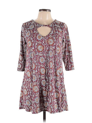 THREE PINK HEARTS 3/4 Sleeve Blouse (view 1)