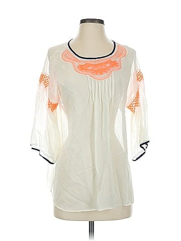Mystree 3/4 Sleeve Blouse (view 1)