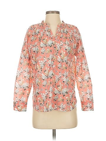 Liberty Art Fabrics for J.Crew 3/4 Sleeve Blouse (view 1)