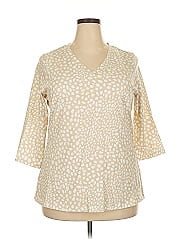 D&Co. 3/4 Sleeve Top
