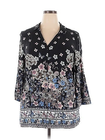 db established 1962 3/4 Sleeve Blouse (view 1)