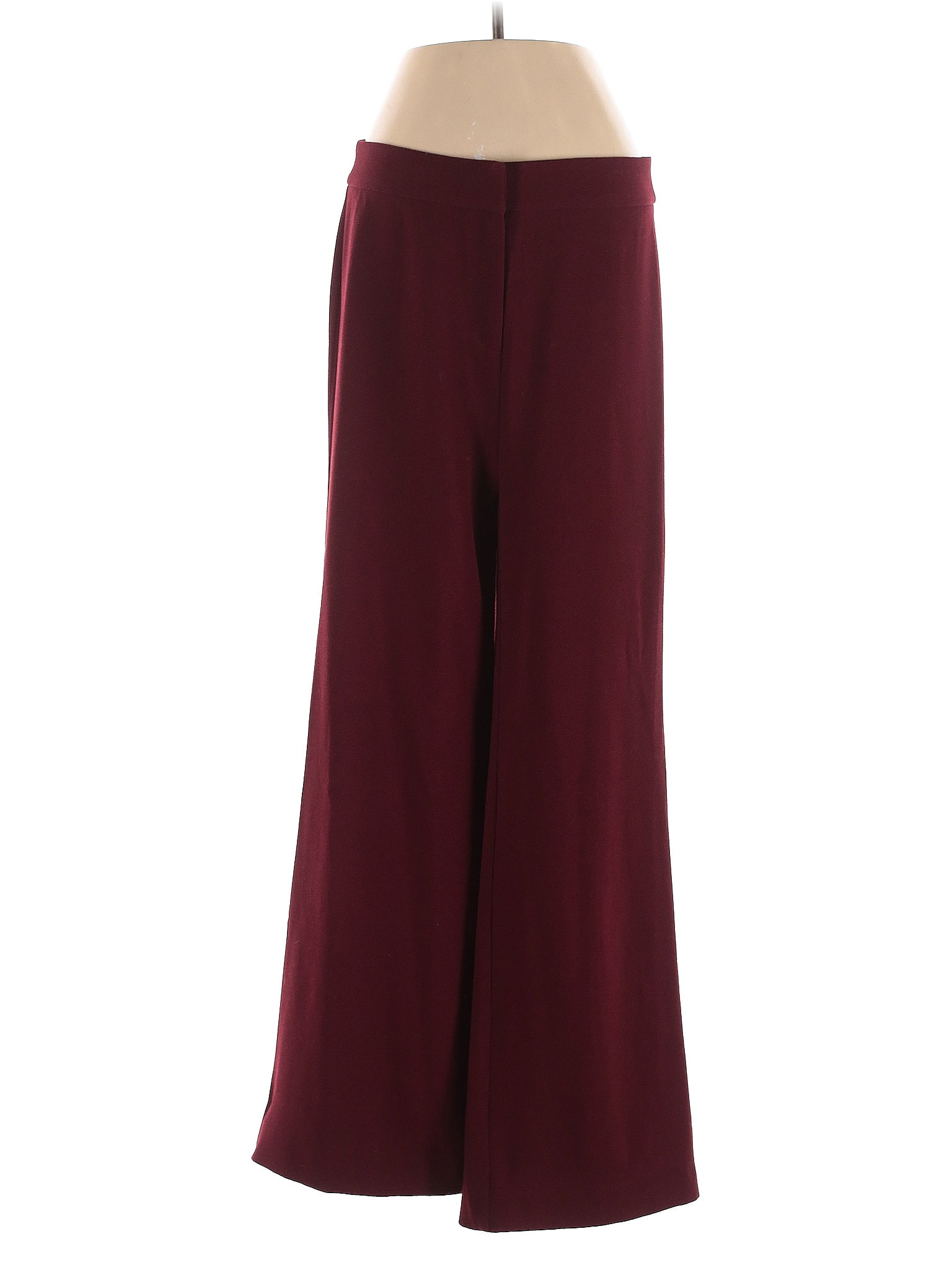 NANETTE Nanette Lepore Burgundy Casual Pants Size 4