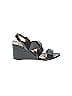 AQUATALIA Solid Black Wedges Size 9 1/2 - photo 1