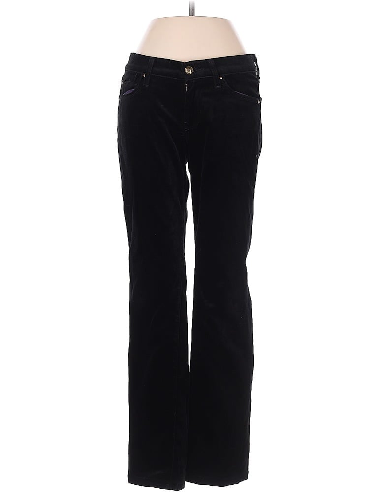 Pre-owned 7 For All Mankind Casual Pants In Black