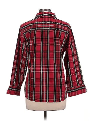 Foxcroft 3/4 Sleeve Button-Down Shirt (view 2)