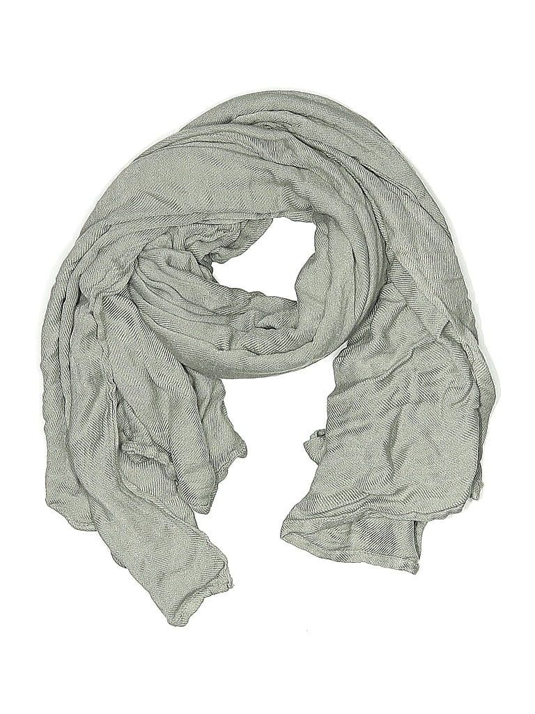 Brookstone 100% Viscose Gray Scarf One size - photo 1