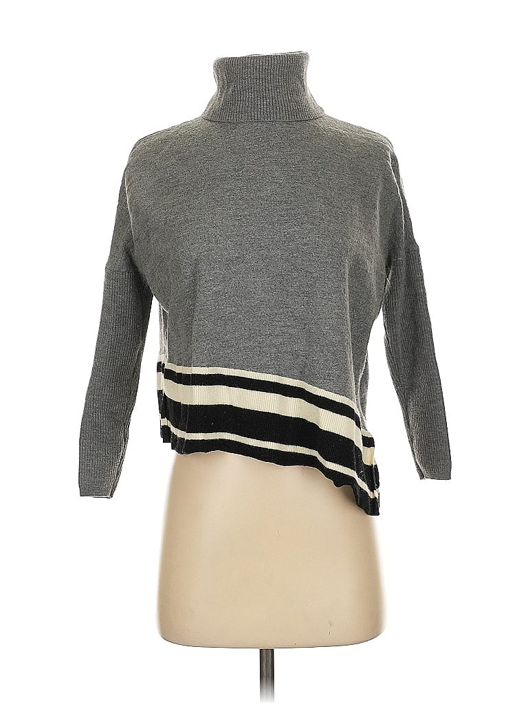 Pre-owned Karen Millen Wool Pullover Sweater In Gray