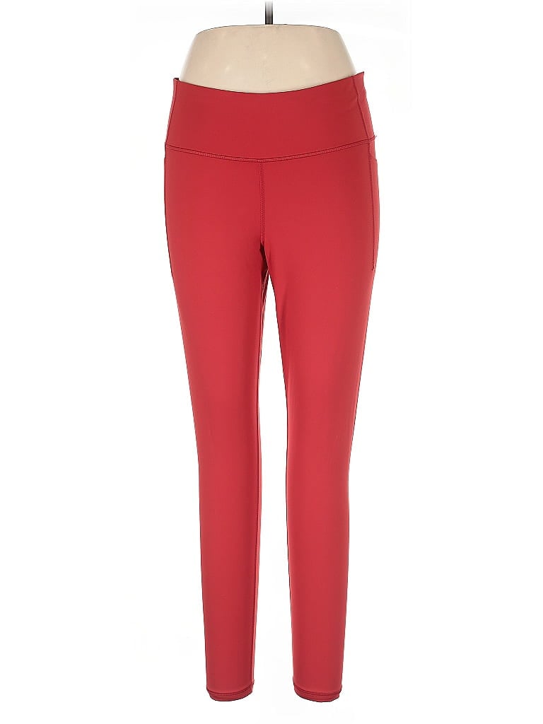 Pre-owned Gap Fit Active Pants In Red