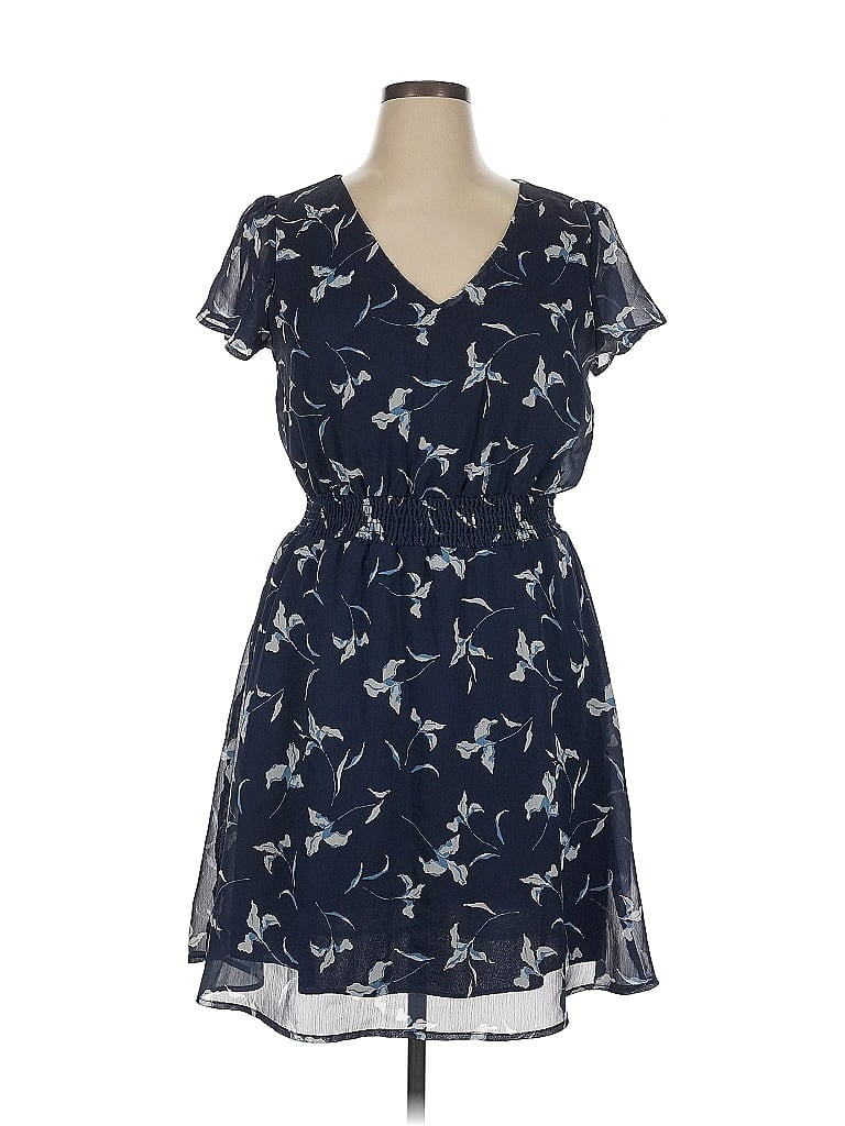 Pre-owned Gilli Casual Dress In Blue