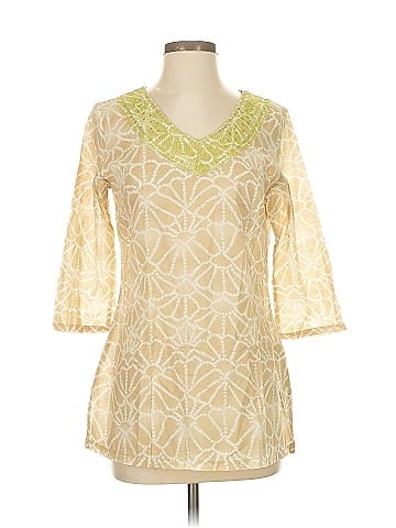 Calypso St. Barth 3/4 Sleeve Blouse (view 1)