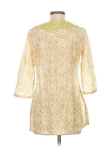 Calypso St. Barth 3/4 Sleeve Blouse (view 2)