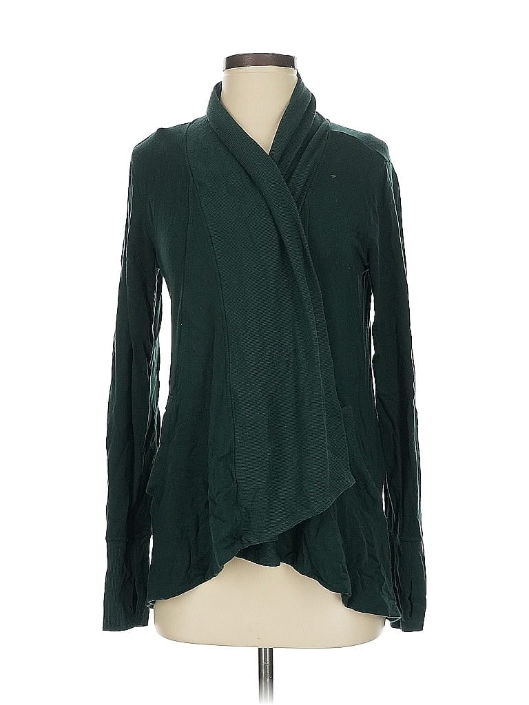 Pre-owned Athleta Blazer Jacket In Green