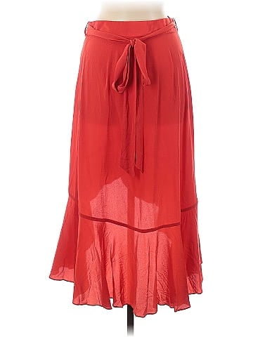 Intermix Silk Skirt (view 2)